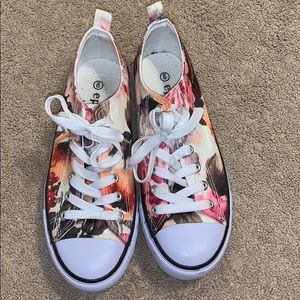 Floral Sneakers